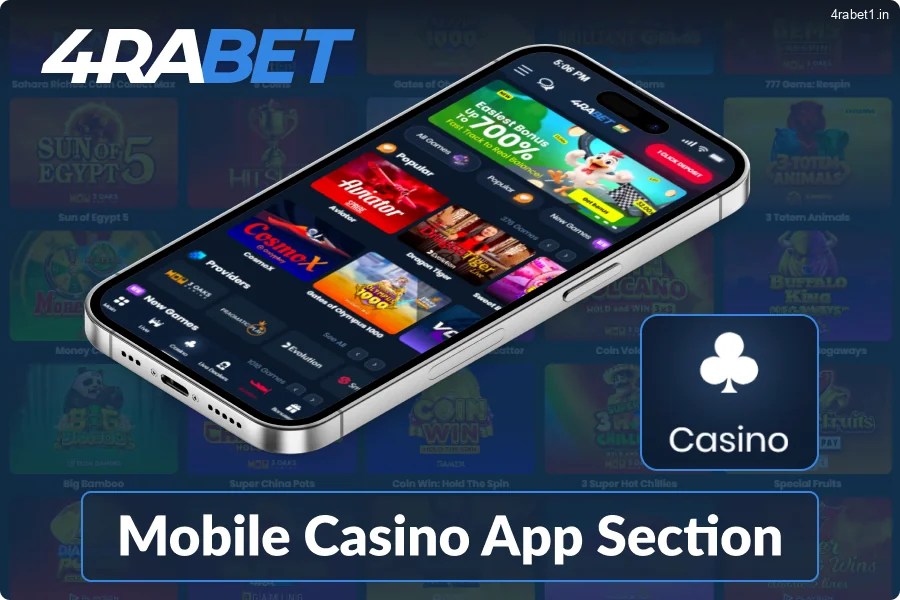 Everything you need to know about the 4rabet Mobile Casino