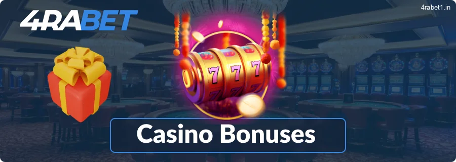 Introductory casino offers for new 4RaBet users