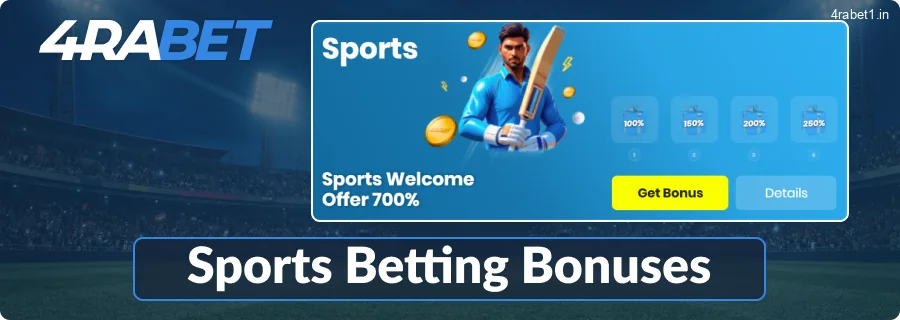Sports Betting Deals and Promotions at 4rabet