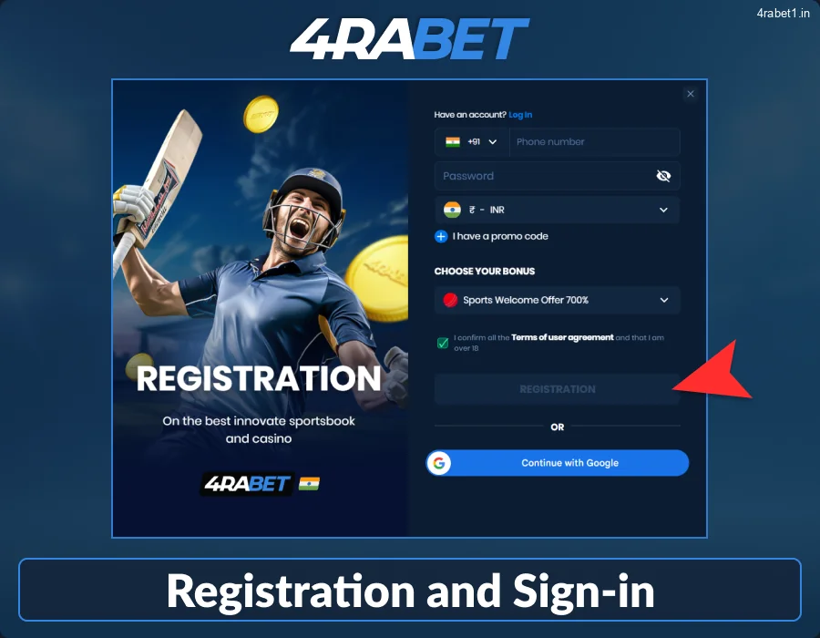 Setting Up Your Indian Player Profile at 4rabet